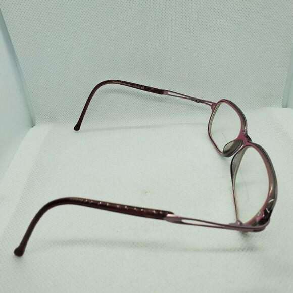 Silhouette Purple Prescription Glasses Frames - Picture 3 of 7